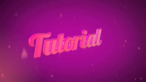 With thousands of after effects tutorials on the internet it can be extremely difficult to pinpoint the ones that are actually helpful. After Effects Element 3D Intro Tutorial Preview - YouTube