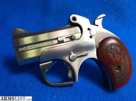 Armslist For Sale Bond Arms Texas Defender 41045 Derringer Pistol