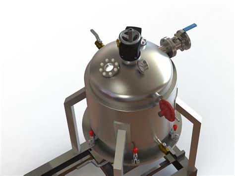 Chemical Reactor Design And Rendering By Solidworks Ara Co R