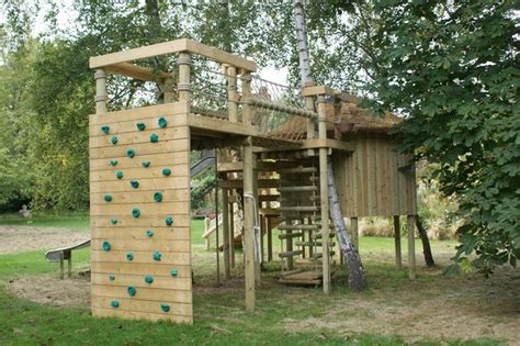 Climbing Walls For Treehouses Adventures Fun And Gardens