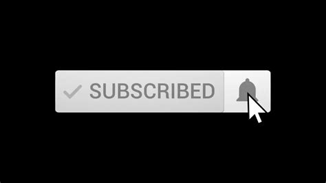 Transparent Subscribe Button Notification Bell Free Link In