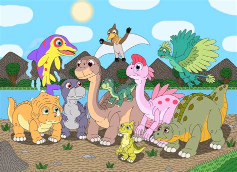 Ten Young Dinosaurs Of The Great Valley By Mcsaurus On Deviantart