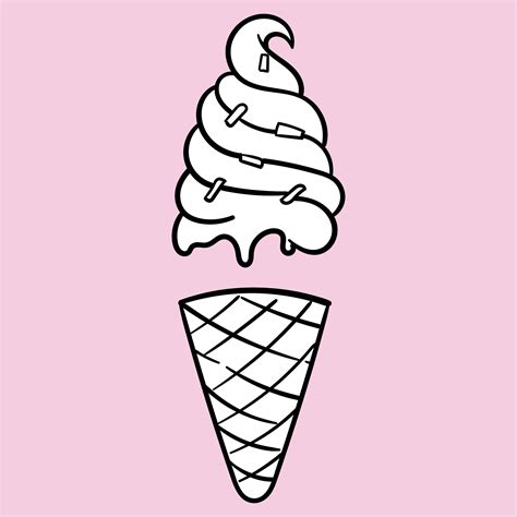 10 Best Ice Cream Cone Pattern Printable