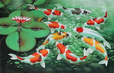 Famous Koi Fish Painting At PaintingValley Com Explore Collection Of