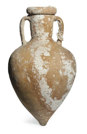 An Eastern Mediterranean Pottery Amphora Circa 2nd 1st Century Bc The