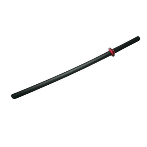 Black Foam Rubber Practice Sword Available In Two Sizes