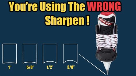 What Every Hockey Player Should Know About Skate Blade Profiling Youtube