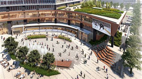 Sweeping New Plaza Designed To Engage