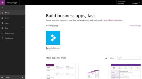 Powerapps Canvas Apps Model Driven Apps Common Data Service And