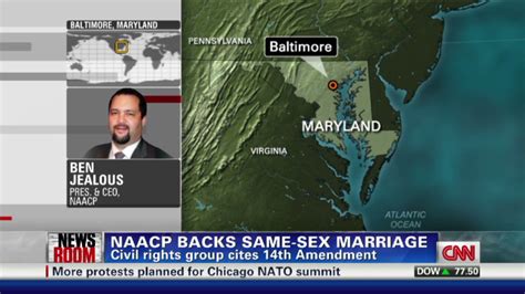 Naacp Endorses Marriage Equality
