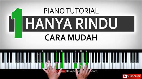 Syed hanya rindu versi bahasa arab chords chordify. HANYA RINDU Tutorial Piano Mengiringi | Belajar Piano ...