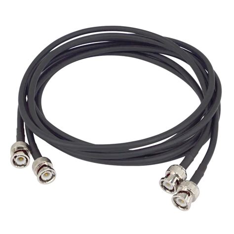 Bnc Male To Bnc Male Mm Rg58 Cctv Camera Coaxial Cable Adapter Lead Jumper Coax Male Extension