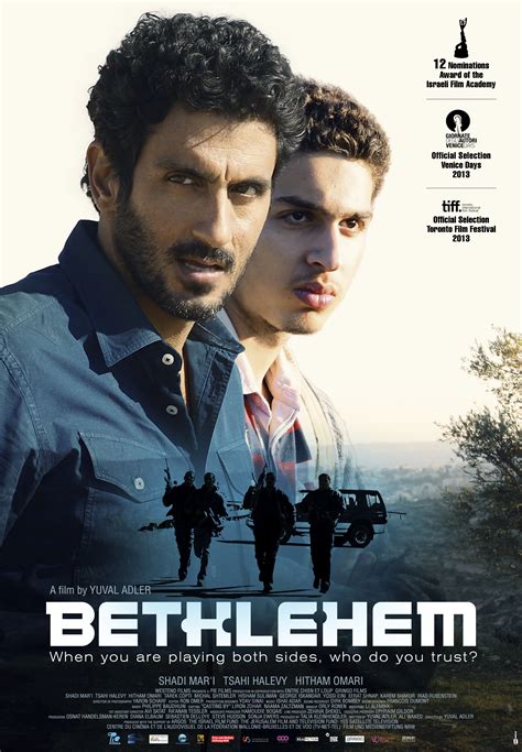 Bethlehem Le Film Israélien Kef Israël