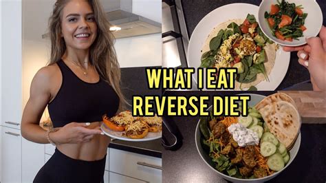 What I Eat In A Day Reverse Diet Youtube