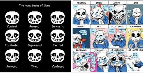 Canon Vs Fanon If I Ever Meet Sans In Real Life I Will Make Sure He