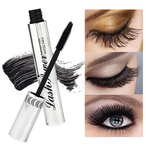 Menow Black 3d Eyelashes Mascara Lengthening Curling Thick Silk Mascara Makeup Waterproof