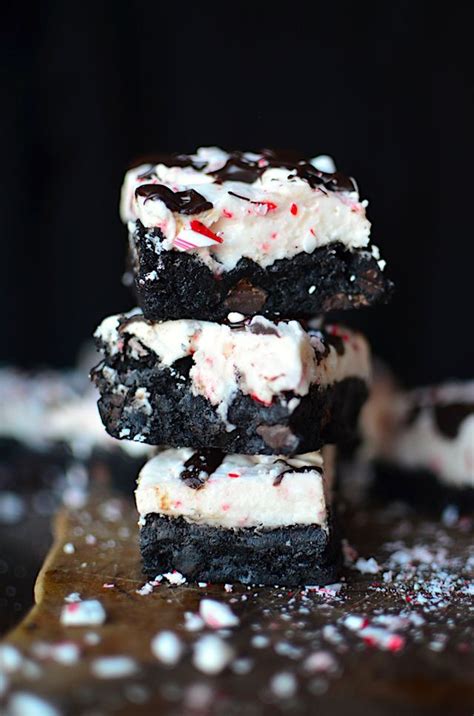 Candy Cane Brownies Yammies Noshery Peppermint Brownies Homemade