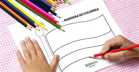 Bandera De Colombia Para Colorear E Imprimir Billiken