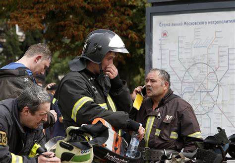 Moscow Subway Accident 2 Arrested Metro Workers Failed To Properly