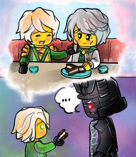 Father And Son Memories Lego Ninjago Lloyd Lego Ninjago Movie Lego