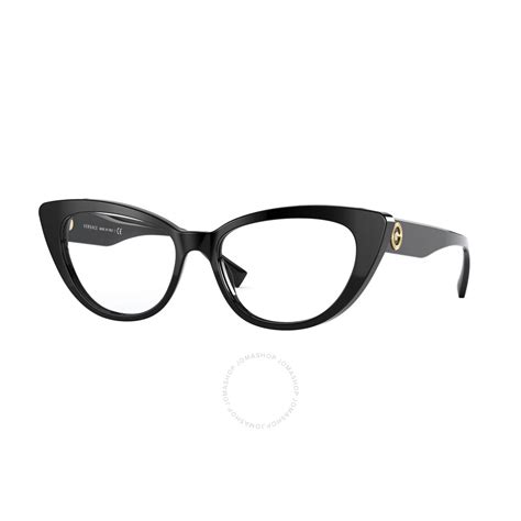 versace demo cat eye ladies eyeglasses ve3286 gb1 54 8056597214544