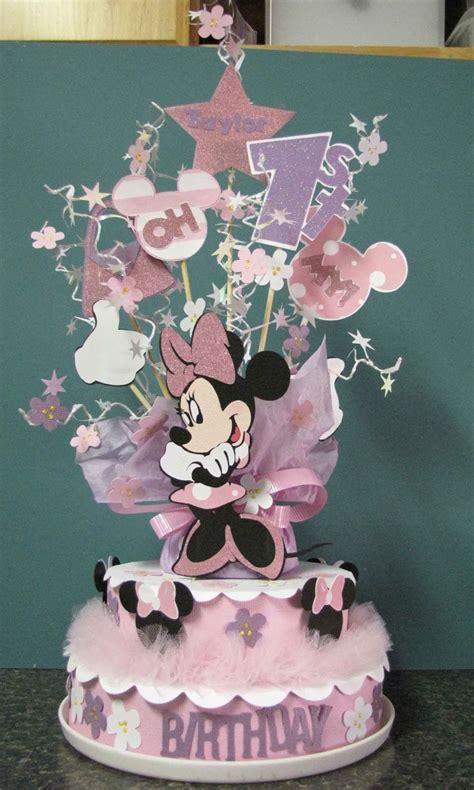 Find great deals on ebay for minnie mouse cake decorations. Mimi's Craft Room : Minnie Mouse Birthday Decoration for a ...