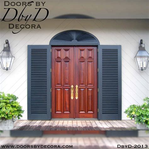 Custom French Country 6 Panel Doors Wood Entry Doors By