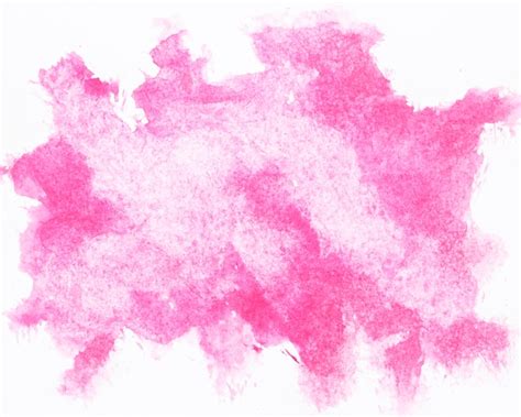 Watercolor Pink Paint Splash Free Photo