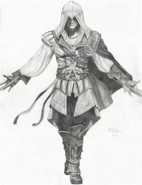 Assassin S Creed II Ezio Auditore Da Firenze By Lice Chan On