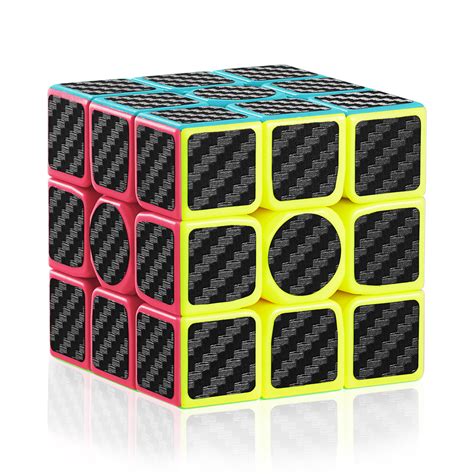 Luxmo 3x3 Magic Cube Stickerless Speed Cube Rubiks Cube 3x3x3 Puzzles Toys