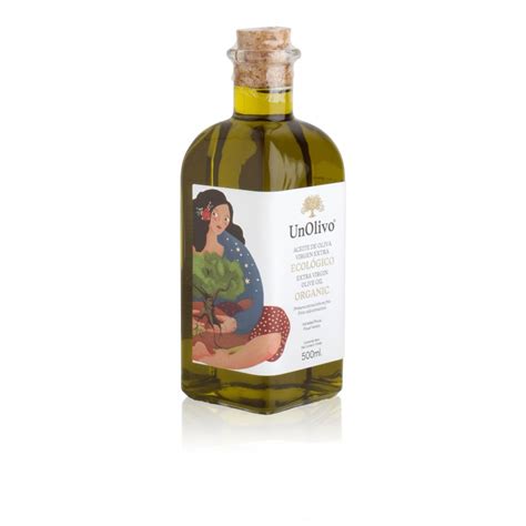 aceite de oliva virgen extra ecológico premium un olivo 500 ml mercado vallehermoso