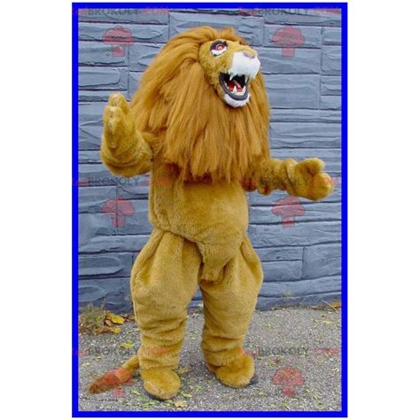 Brown Lion Tiger Mascot Jungle Animals Sizes L 175 180cm