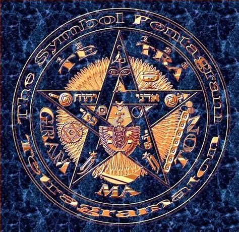 El Tetragrammaton Pentagrama Esotérico O Estrella Flamígera Mandalas
