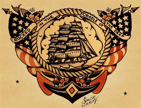 Its Just A Tattoo 20 Gorgeous Sailor Jerry S Tattoos