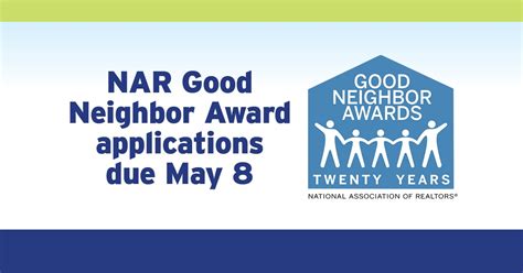 Nar Good Neighbor Award Applications Due May 8 Illinois Realtors