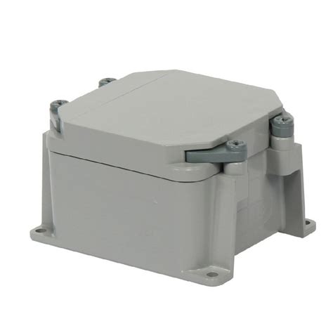 IPEX 4 Inch X 4 Inch X 2 Inch Scepter Junction Box Gray