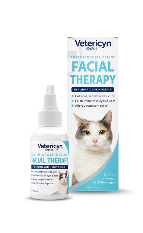 Vetericyn Plus Feline Facial Therapy For Cat Acne Mouth Abscesses Ear