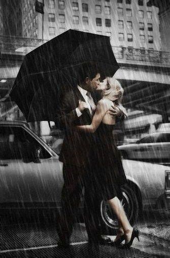 The Kiss Love Rain Red Rain Kissing In The Rain Dancing In The Rain Romance Under My
