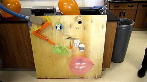 Physical Science Rube Goldberg Machine Youtube