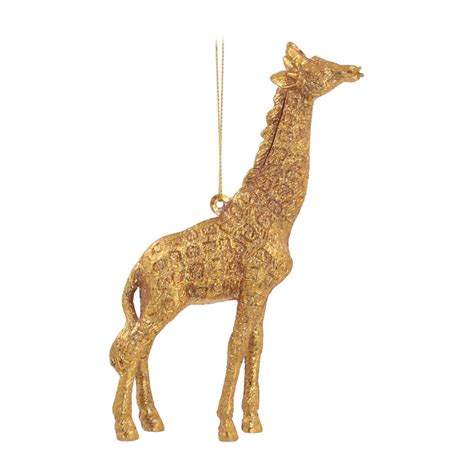 Golden Giraffe Christmas Ornament Its All About Christmas
