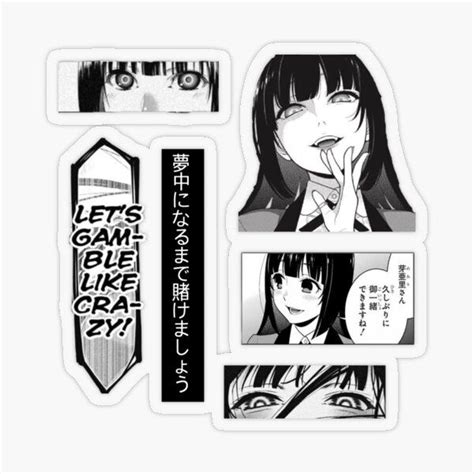 Kakegurui Yumeko Sticker For Sale By Thebestzara In 2023 Stickers