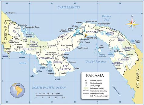 Inaugurées en 2016, ces nouvelles. Carte du Panama - Plusieurs cartes du Pays en Amérique ...