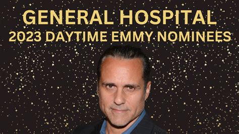 General Hospital 2023 Daytime Emmy Nominees Youtube