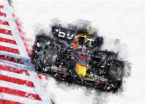 Verstappen 2022 Painting By Raceman Decker Fine Art America