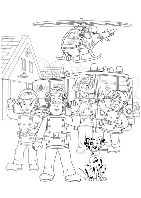 Simply do online coloring for fireman sam take command on extinguishing the fire coloring page directly from your gadget, support for ipad elvis cridlington and fireman sam coloring page to color, print and download for free along with bunch of favorite fireman sam coloring page for kids. Fireman sam coloring pages to download and print for free