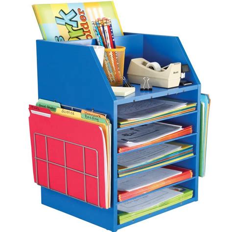 Really Good Teachers Desktop Organizer With Paper Holders Teacher