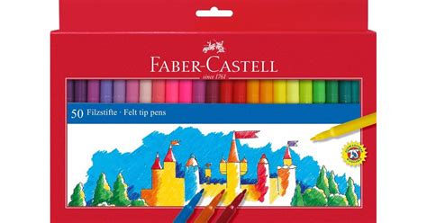Faber Castell Felt Tip Pens 50 Pack • Pricerunner
