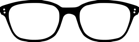 Nerdy Glasses Clipart Free Download Best On Glasses Black And White Png Download Full Size