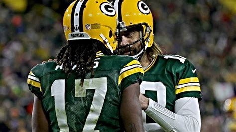 Davante Adams Hinted At Reunion With Aaron Rodgers The Herd Now
