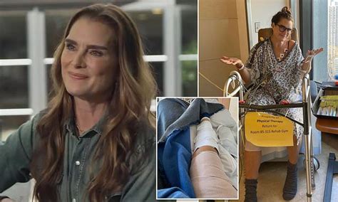 Brooke Shields Feels So Lucky To Be Alive After Weeks Long Hospitalization For Breaking Her Femur